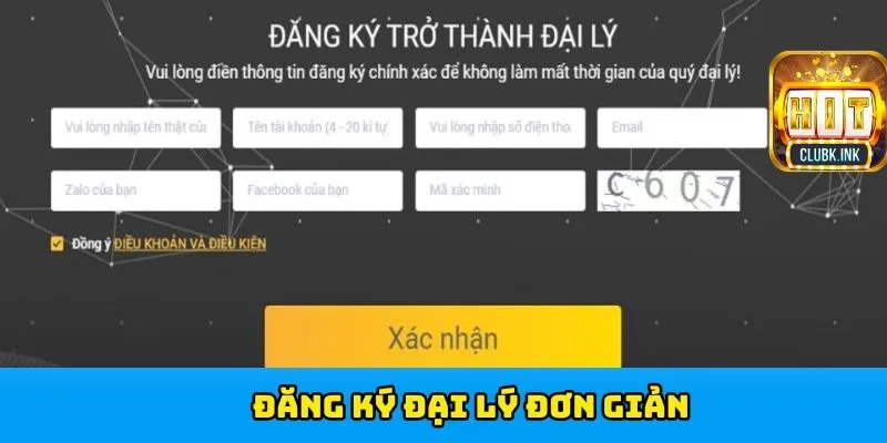 Quy trình đăng ký đại lý đơn giản