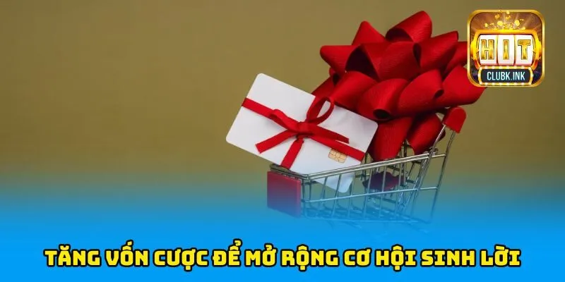 Tăng vốn cược để mở rộng cơ hội đầu tư sinh lời